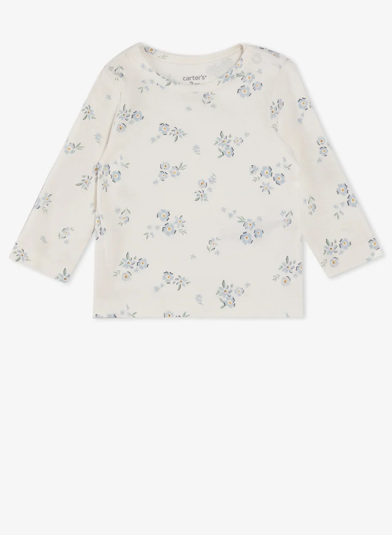 carter's Infant Printed T-Shirt And Pants Set