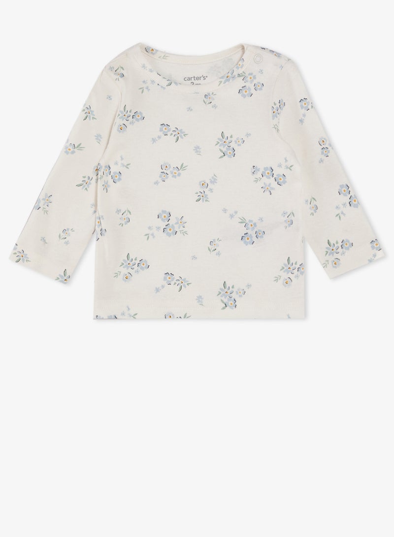 كارترز طقم تي شيرت وبنطلون مطبوع للأطفال الرضع - Image 2