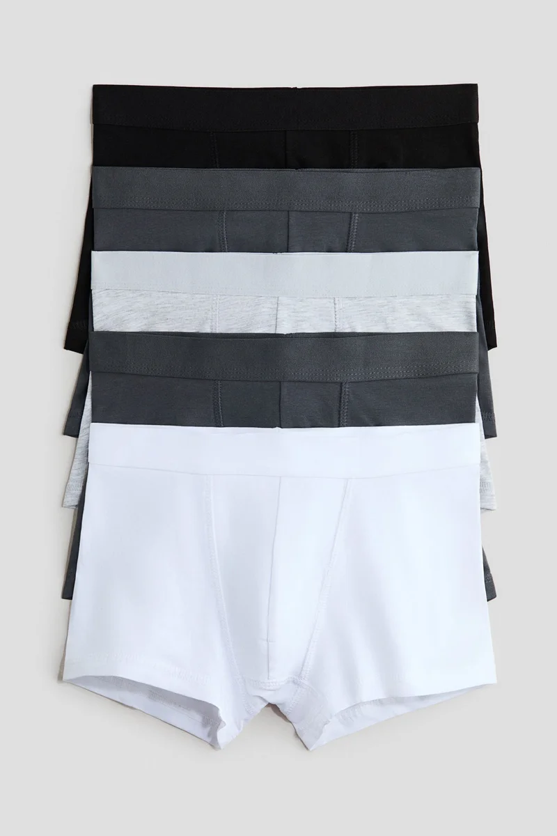 H&M 5-pack cotton trunks