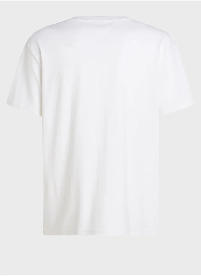 TOMMY JEANS Graphic Crew Neck T-Shirt