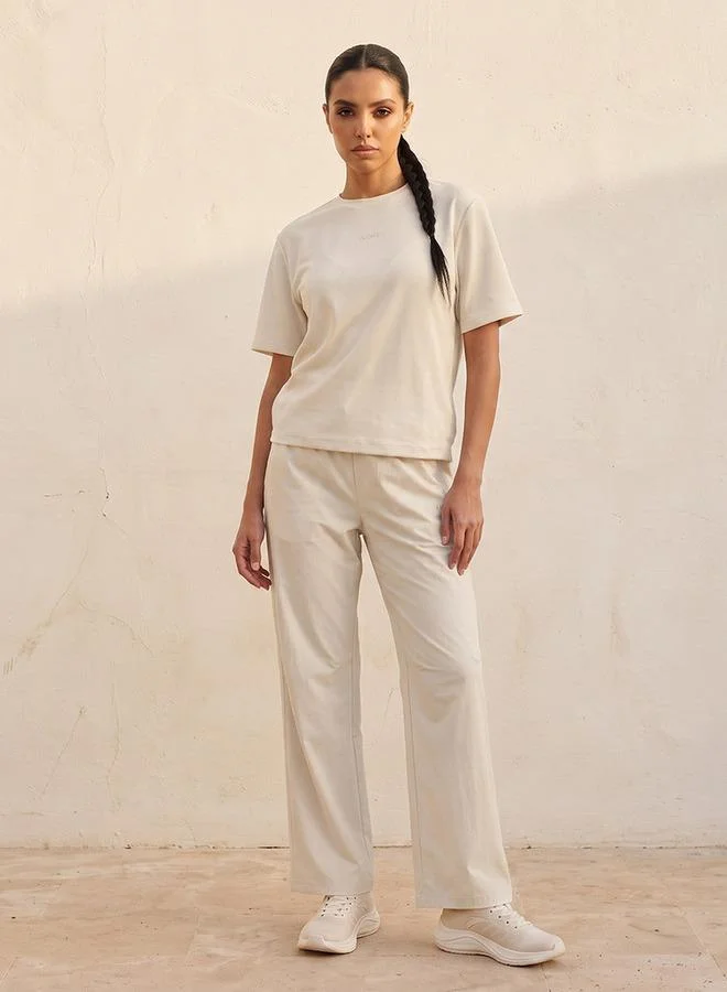 سبلاش اكتف Mid-Rise Track Pants with Pockets