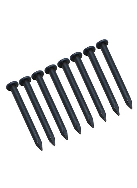Handy 40 Packets Steel Nails Black
