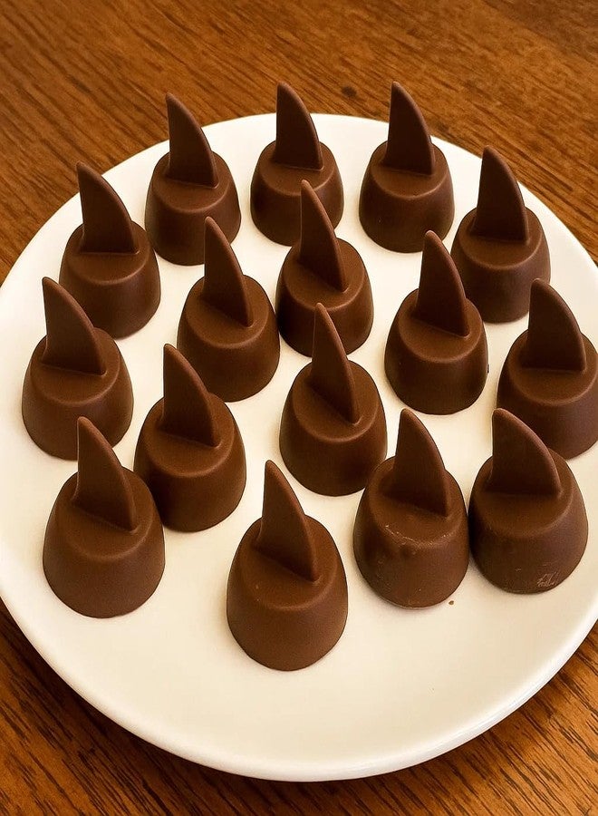 مودرن هوم قالب مكعبات ثلج على شكل زعنفة قرش - قالب سيليكون لخمس مكعبات ثلج على شكل زعنفة قرش - هدية مميزة ومرحة للمشروبات والكوكتيلات والحفلات - خالٍ من مادة BPA، آمن للاستخدام مع الطعام - Image 5