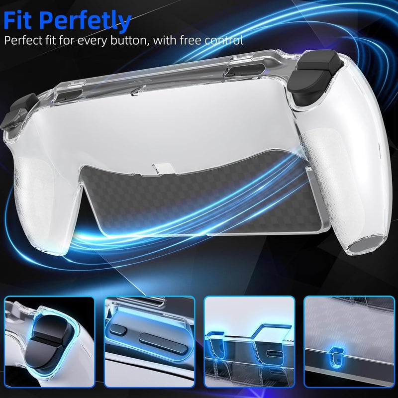 HEYSTOP Compatible with Playstation Portal Console, Transparent Protective Case, Compatible with PS Portal Remote Player Accessories, Scratch-Resistant Case, Cover, Shockproof Compatible with PS5 - Image 4
