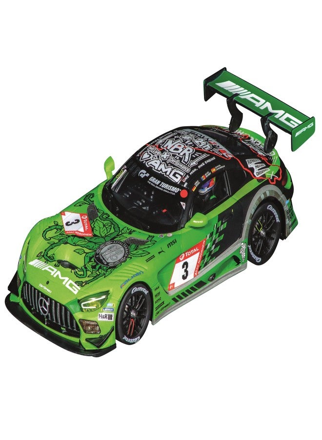 كاريرا سيارة كاريرا 27776 مرسيدس-AMG GT3 Evo من فريق جيت سبيد بيرفورمانس، رقم 3، سباق نوربورغرينغ 24 ساعة بمقياس 1:32، سيارة سباق تناظرية من طراز إيفولوشن - Image 2