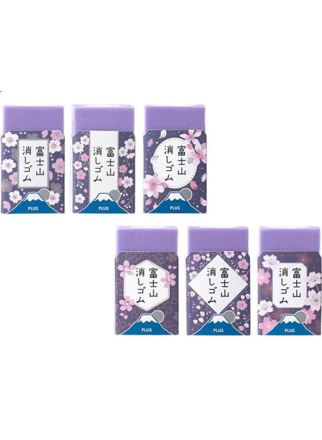 Plus Stationery Award Fuji Mountain Eraser, Children'S Eraser, Student Creative Internet-Famous Stationery, Pencil Eraser, Erasable Pen Eraser, Fuji Mountain Purple - Image 3