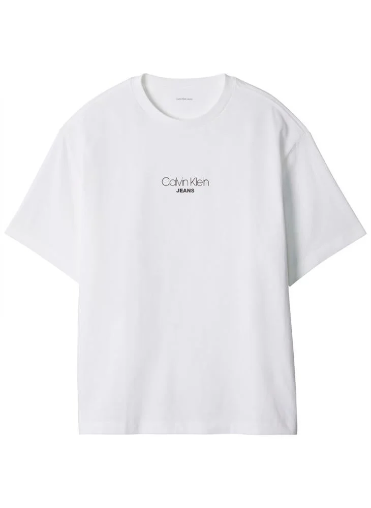 Calvin Klein Jeans  Relaxed Fit Logo Graphic T-Shirt for Men | Best Price UAE