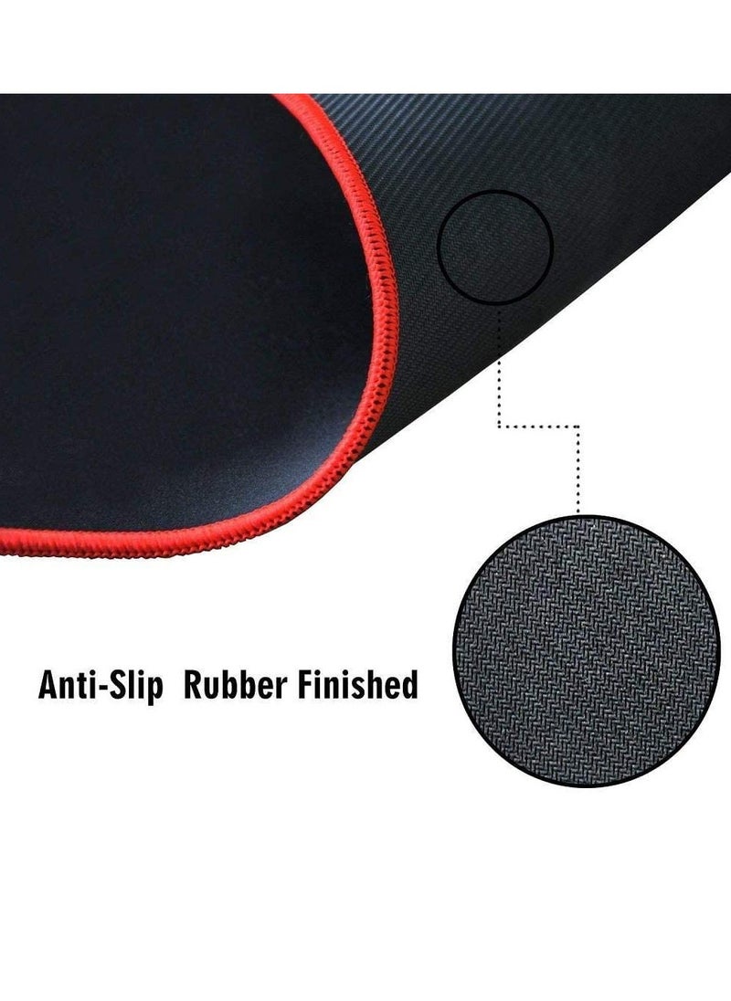Large Gaming Mouse Pad, Water Proof Rubber Mice Pads with Stitched Edges, Extended Non-Slip Desk Mat, Keyboard Pad Gamer  For Office & Home