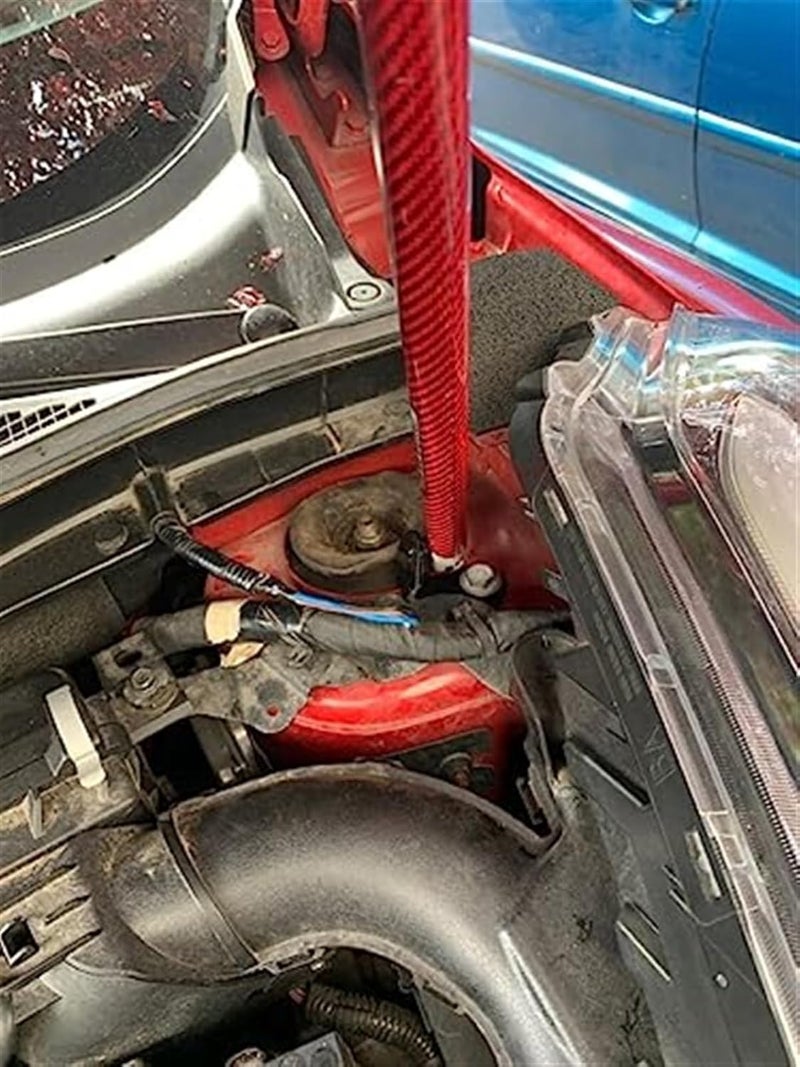 DEMULAX Carbon Fiber Hood Lift Kit for Nissan Juke - Image 2