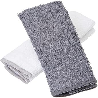 ELEMIS Luxury Cleansing Cloth Duo Soft Pure Cotton Facial Cloths Ideal For Removing Cleansers Exfoliators and Masks Gently Cleanses and Opens Pores 2 Count Pack of 1 - Image 3