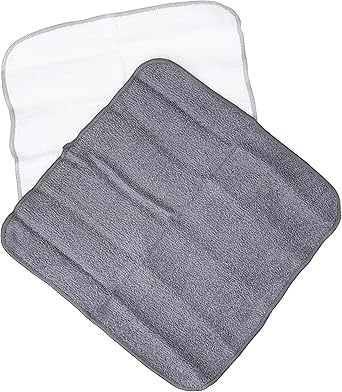 ELEMIS Luxury Cleansing Cloth Duo Soft Pure Cotton Facial Cloths Ideal For Removing Cleansers Exfoliators and Masks Gently Cleanses and Opens Pores 2 Count Pack of 1 - Image 4