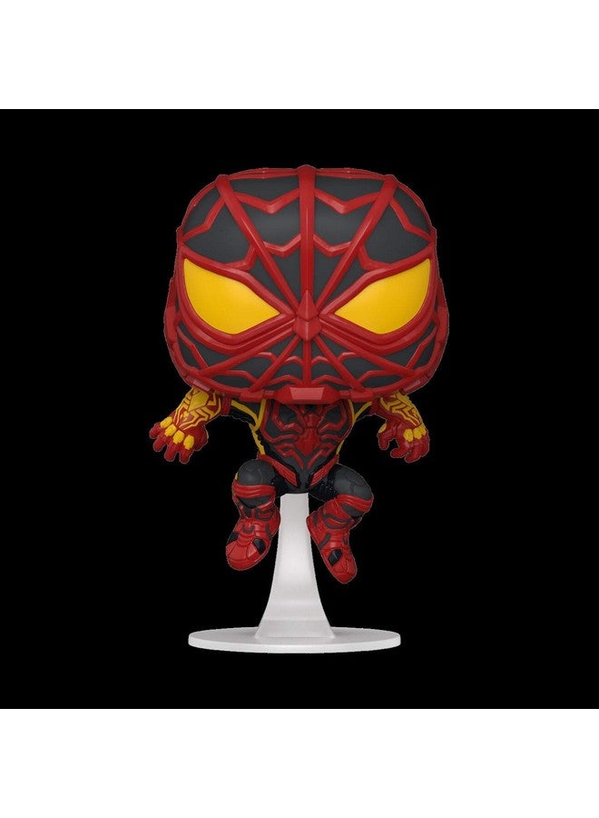 Funko Pop Games: Marvel’S Spiderman: Miles Morales Miles Strike Suit  - Image 2