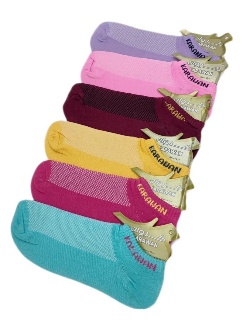 Set of six pairs of Kids cotton blend high quality socks - Image 1