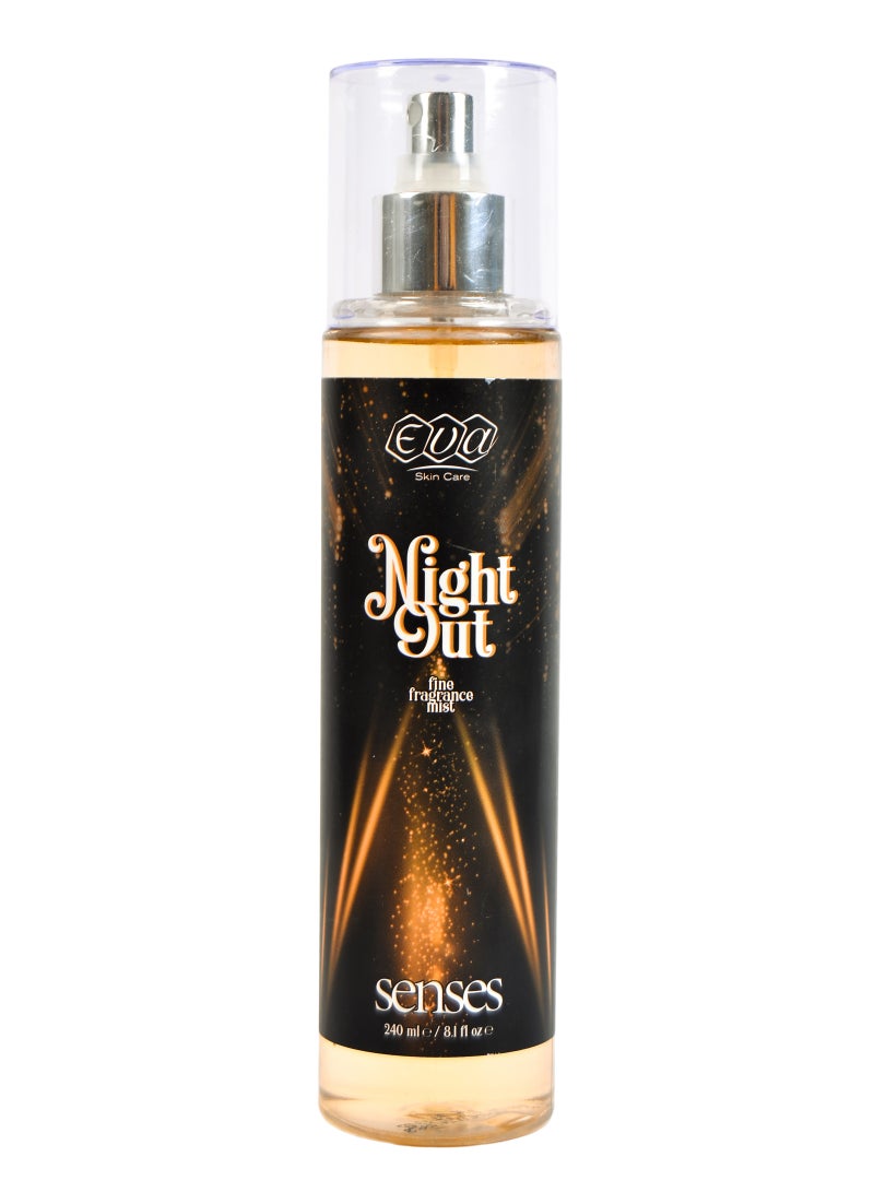 إيفا سكين كير سنسيز معطر الجسم 240 مل - نايت أوت