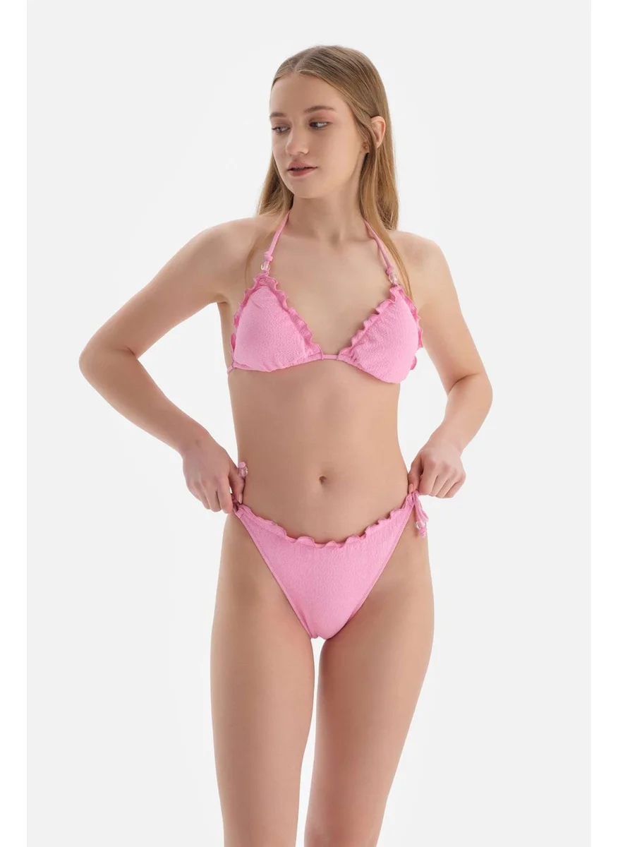 داجي Pink Spaghetti Bikini Bottom