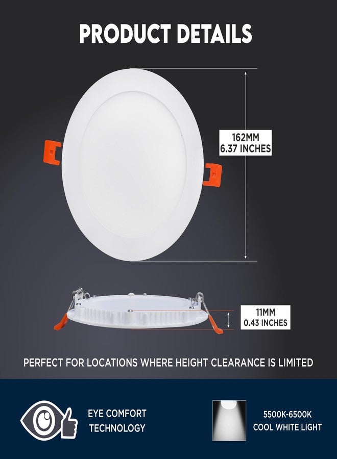 Forus 15W Recessed LED Panel, 2 Years Warranty |for Home, Kitchen, Hall & Office Lighting |Downlight for Ceiling, (Pack of 1, Cool White) - Image 3
