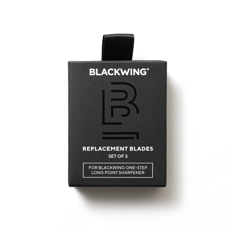 Blackwing OneStep Sharpener Replacement Blades Set of 3 German Steel Blades for Blackwing OneStep Sharpener