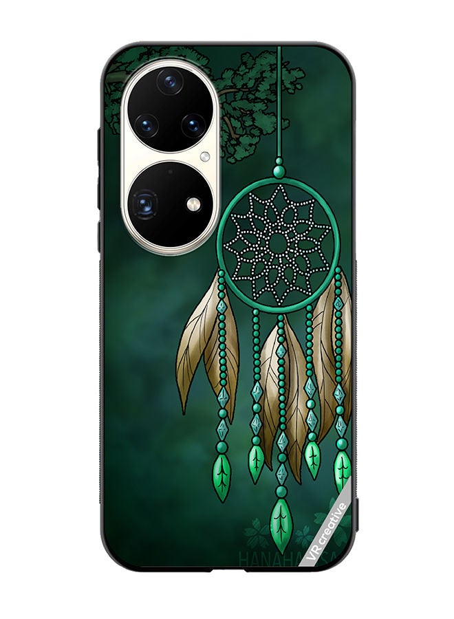 VR CREATIVE Protective Case Cover For Huawei P50 Pro Mandala Design Multicolour - Image 1