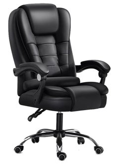 Gogoya Gogoya Big and Tall Office,Chair Computer Desk Chair,Ergonomic High Back Lumbar Support Home Office Chair with Padded Flip-up Arms, Adjustable Height Office Executive Chair,Black  - Image 1