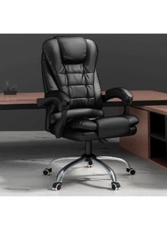 Gogoya Gogoya Big and Tall Office,Chair Computer Desk Chair,Ergonomic High Back Lumbar Support Home Office Chair with Padded Flip-up Arms, Adjustable Height Office Executive Chair,Black  - Image 2