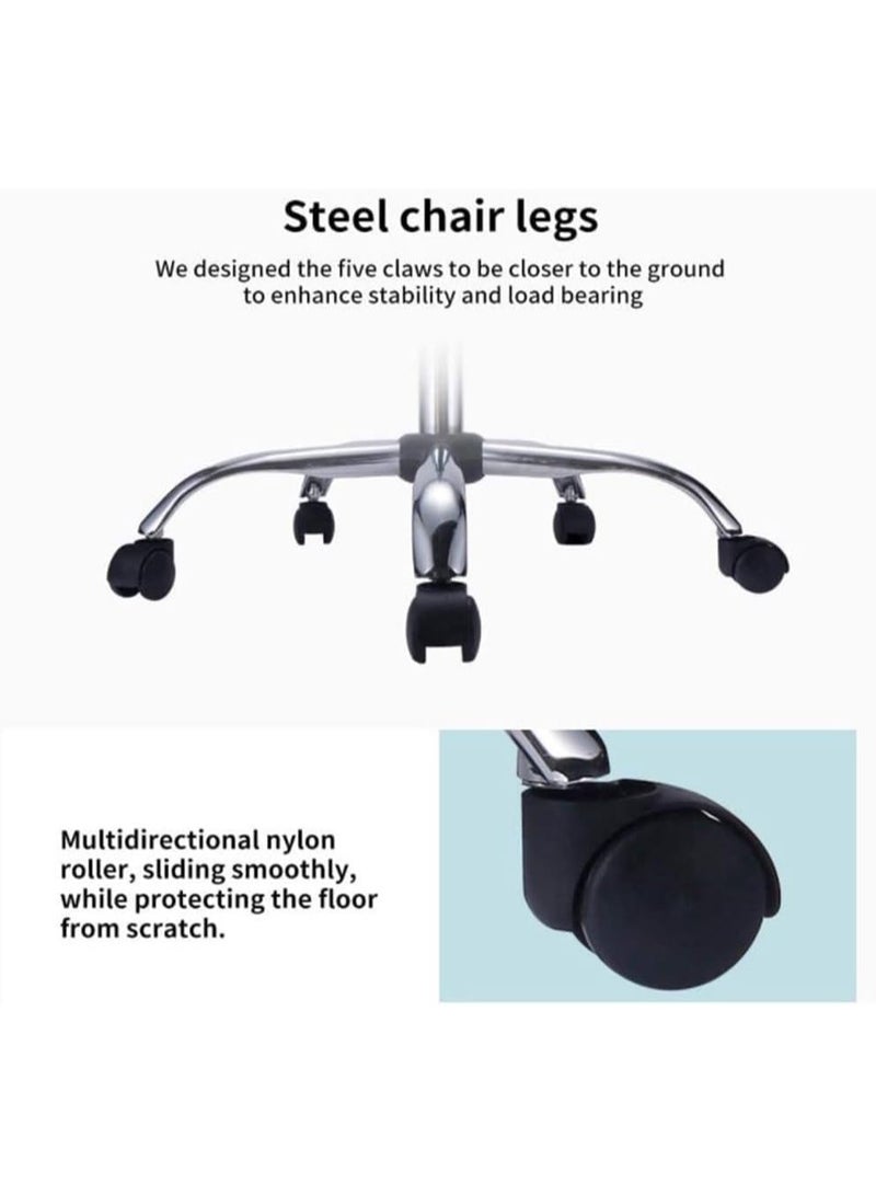 Gogoya Big and Tall Office,Chair Computer Desk Chair,Ergonomic High Back Lumbar Support Home Office Chair with Padded Flip-up Arms, Adjustable Height Office Executive Chair,Black - Image 4