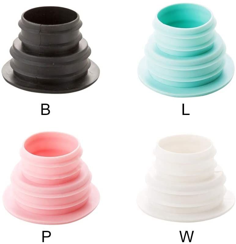 DHRUSIMI Drain Pipe Seal Hose Silicone Plug, Sealing Ring for Kitchen Sewer, Washing Machine Drain Connector, Multipurpose for Bathroom, Laundry, Bathtub (Pack of 2) - Image 3