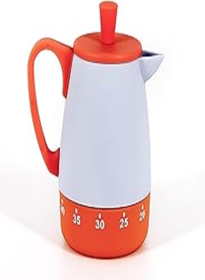 Ranvi Hot Pot Shape Timer Organizer, Kitchen Timer Learning Reminder for Baking and Cooking(Coffee Pot) 