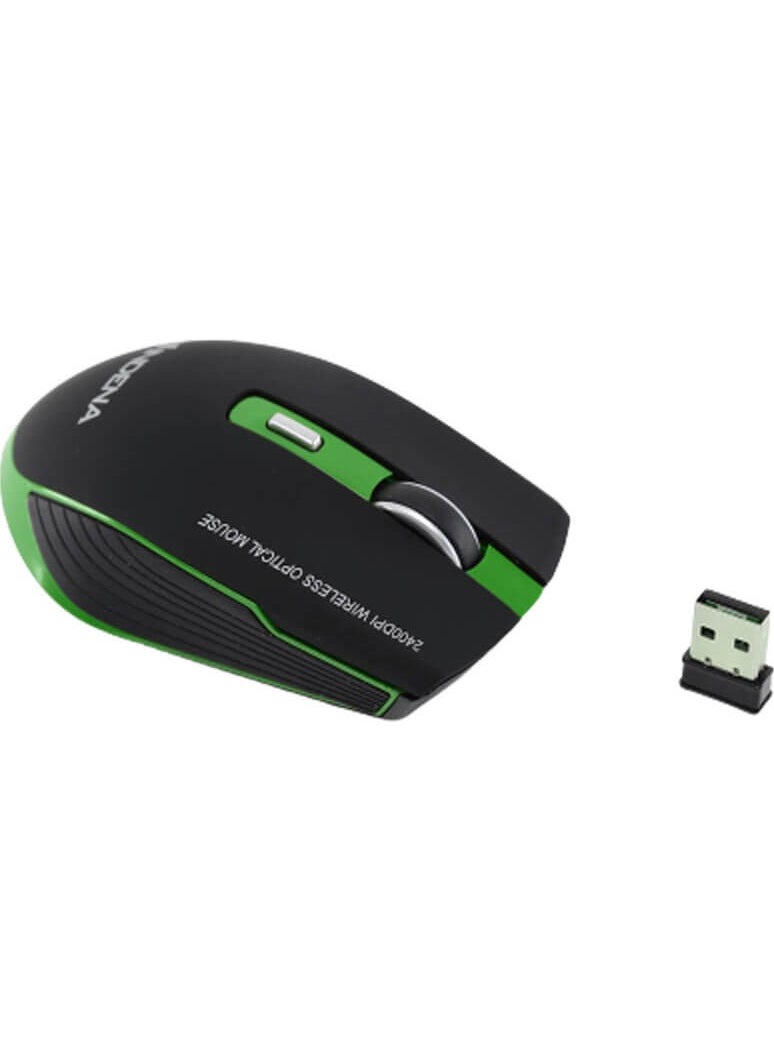 Indena - G-219 Wireless Optical Mouse 2400 DPI - 6d Wireless Gaming Maus - Image 1