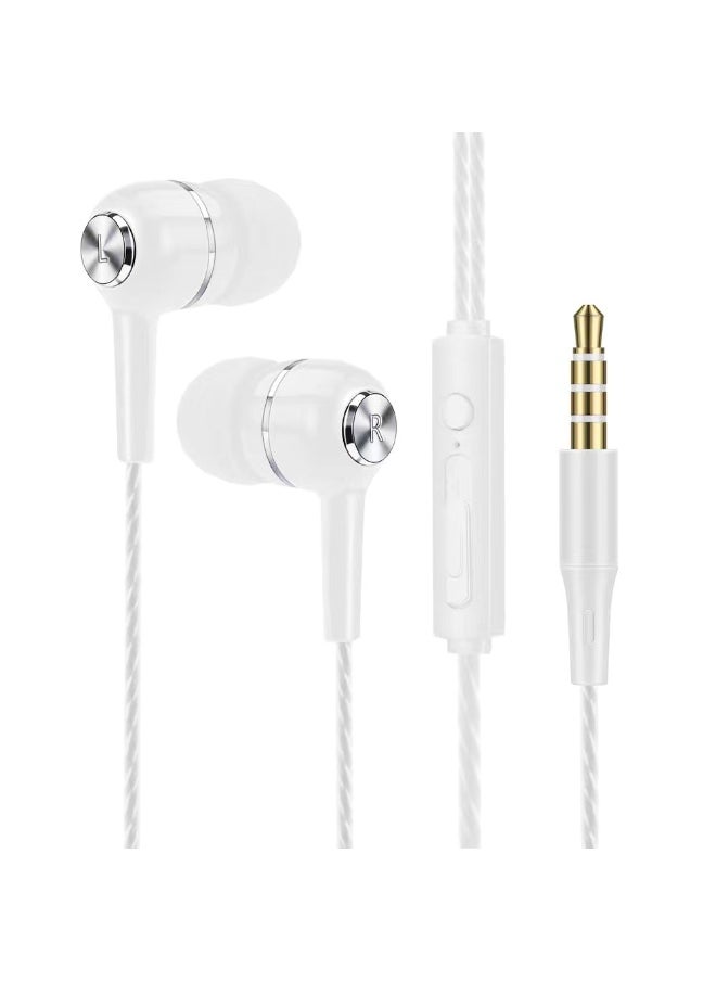 Generic - New Wired Control Gaming Earphones with Microphone and Deep Bass - Compatible with Apple/Android/Huawei - Image 1