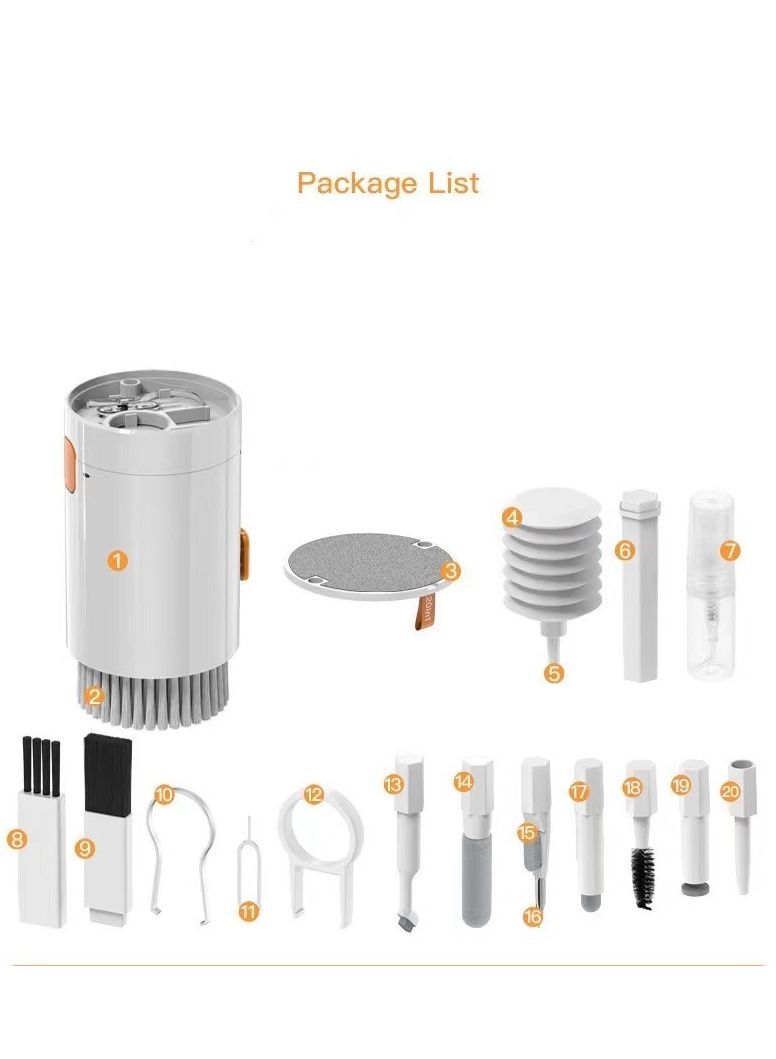 ULHYC Multifunctional Cleaning Kit for Earbuds Phone Keyboard Laptop PC Monitor Camera Watch - Image 3