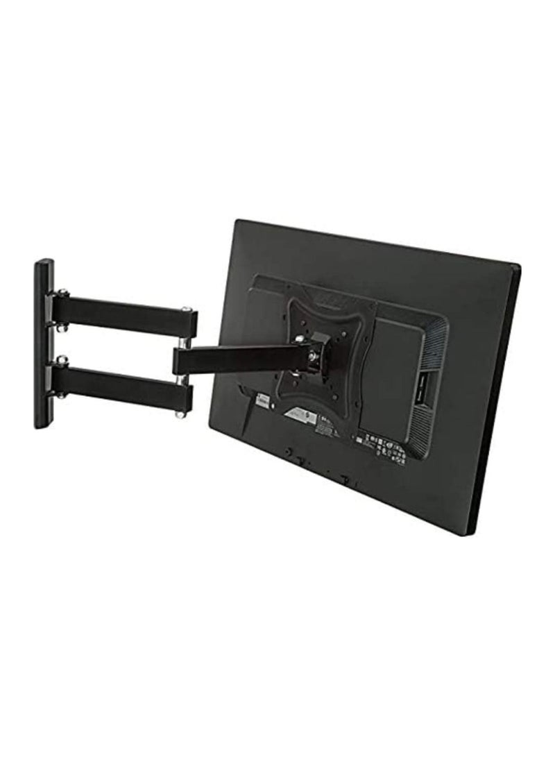 ستارجولد ستار جولد حامل شاشة LED LCD عالي التحمل بذراع واحد يدور 180 درجة من 19 إلى 43 بوصة SG-814 أسود - Image 4