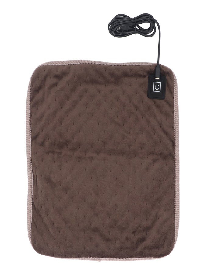 Heated Blanket Electric Throw USB 5W Soft Synthetic Fiber 3 Gear Electric Heating Blanket with 5ft Cable for Keeping Warm in Home Office - Image 1