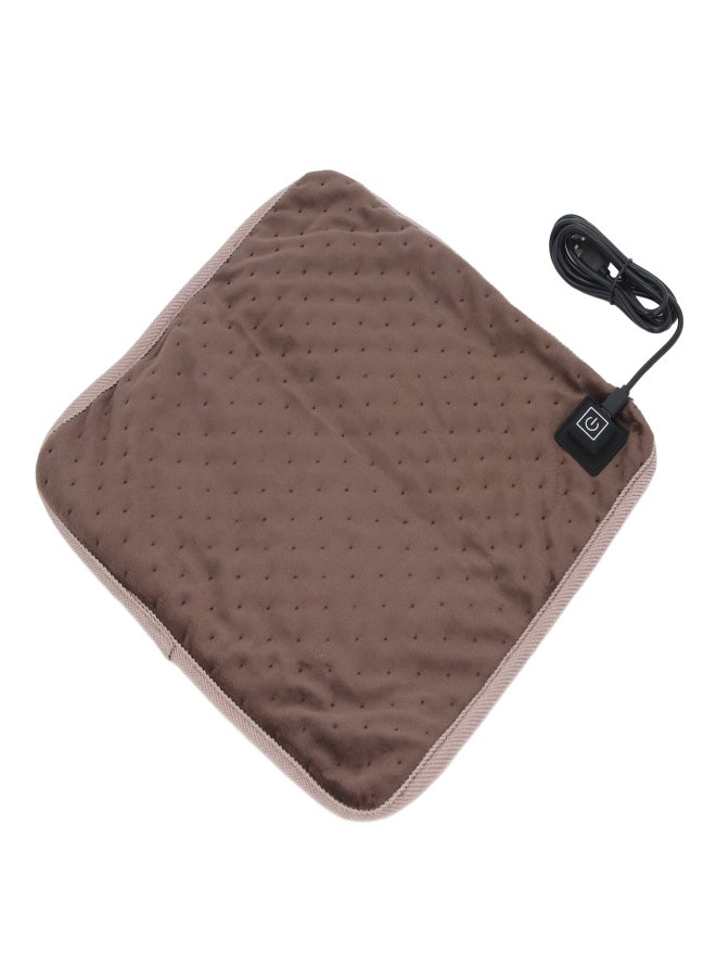 Heated Blanket Electric Throw USB 5W Soft Synthetic Fiber 3 Gear Electric Heating Blanket with 5ft Cable for Keeping Warm in Home Office - Image 3