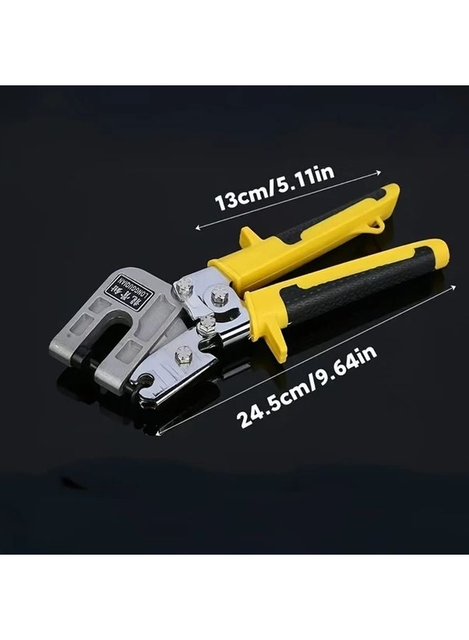 1pc Aluminum Alloy Drywall Tool Handheld Punching Design For Woodworking Ceiling Fixing - Image 4