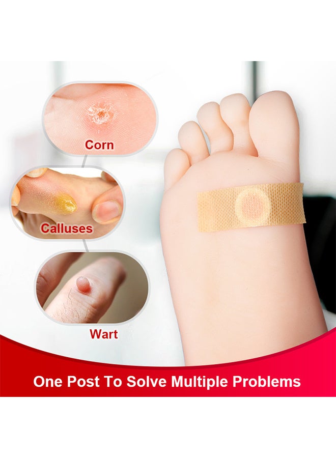 Sumifun 42 Packs Corn Removal Plaster, Foot Ding Plantar Wart Foot Cocoon Cream, Gentle And Painless Corn Care Mat, Effective Treatment For Corns, Calluses, And Dead Skin - Image 4