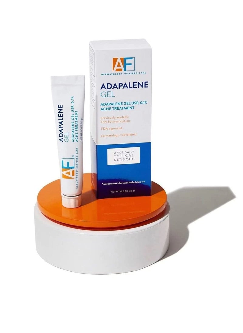 AcneFree جل أدابالين 0.1% الخالي من حب الشباب، علاج موضعي لحب الشباب بالريتينويد مرة واحدة يوميًا، عبوة تكفي لمدة 30 يومًا، 0.5 أونصة  - Image 4