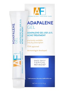 AcneFree Acne Free Adapalene Gel 0.1%, Once-Daily Topical Retinoid Acne Treatment, 30 Day Supply, 0.5 Ounce  - Image 1