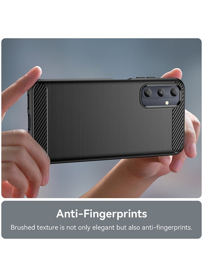 X-level Samsung Galaxy A05s 4G Case Cover with Soft TPU Carbon Fiber Texture Anti-Scratch Shockproof Slim Anti-Drop Bumper Back Cover Comfortable Touch feel shell Phone Accessory for Galaxy A05s - Image 3