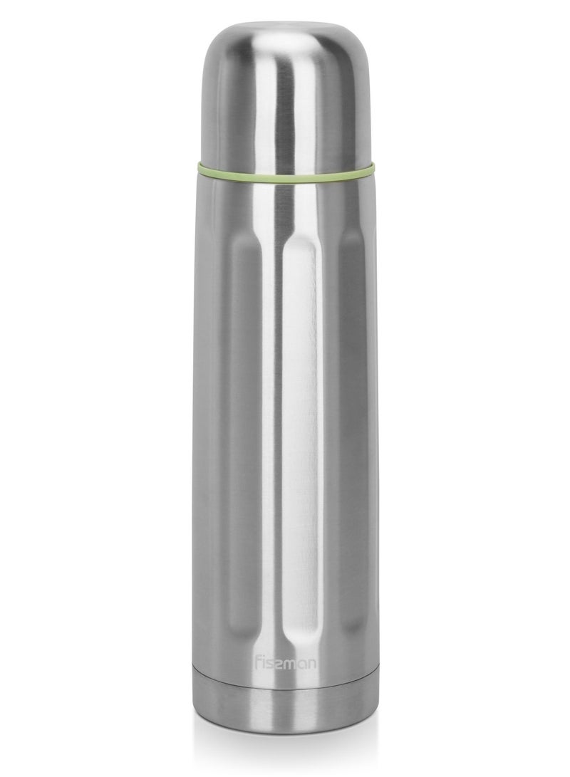 Fissman ترمس مفرغ من الهواء مزدوج الجدار 750 مل من الفولاذ المقاوم للصدأ - Image 3