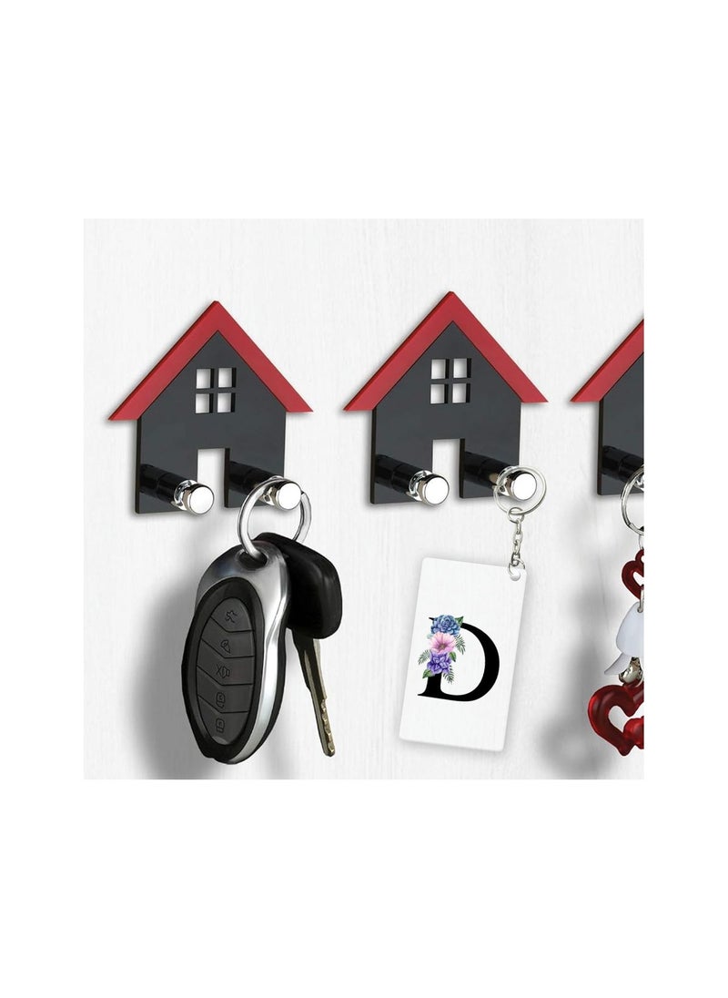 PRINTSHOP4ME - Acrylic Alphabet A-Z Initial Letter Keychain for Women Bag Charms Purse Charms For Handbags Pendant Key Ring for Purse Handbags Women Girl Key Ring for Backpack - Image 1