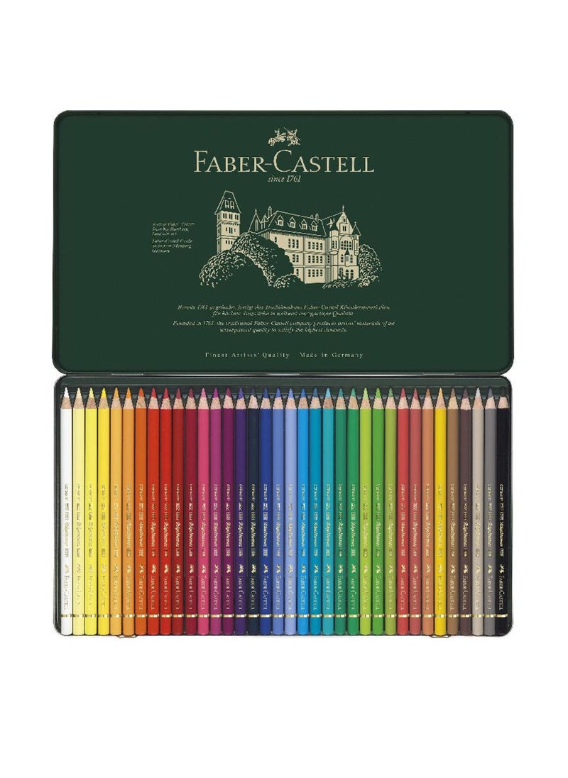 FABER-CASTELL - Polychromos Color Pencil Assorted 36 Colors - Image 1