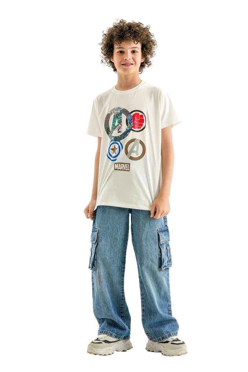 JOCKEY Boy Avengers Printed Summer SS T-shirt