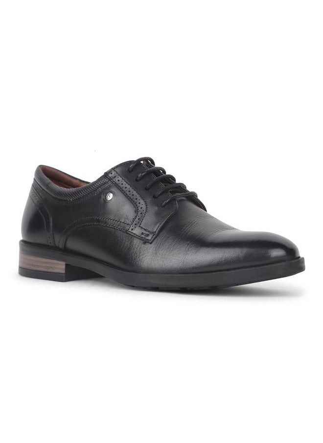 Hush Puppies - Hush Puppies Men's Wolfhound PT Oxford Black Leather (8246189) - Image 1