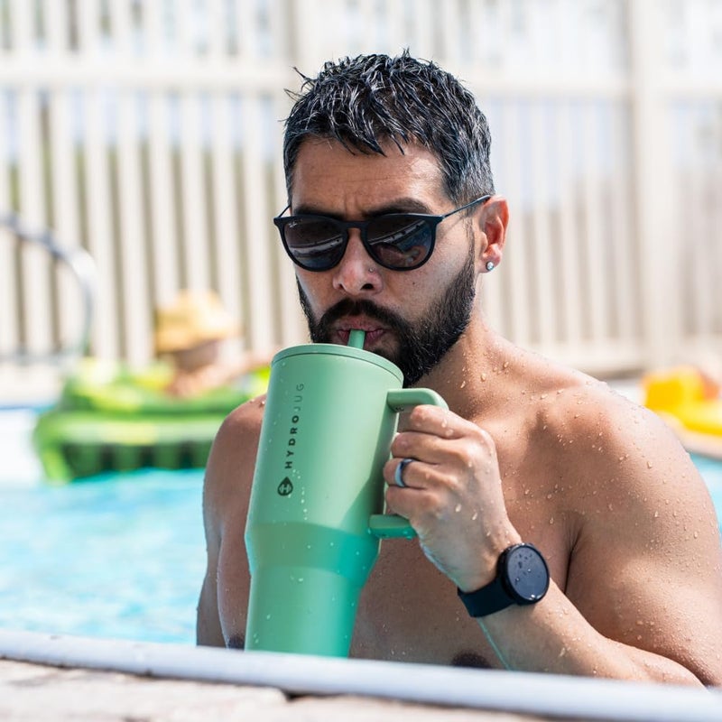 HydroJug Traveler (32oz): Sage - Image 5
