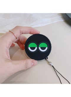 Color Picture Suitable For Fujifilm Instax Mini Evo Special Silicone Lens Cover Camera Protective Cover-Color:Black Cap-green Eyelids