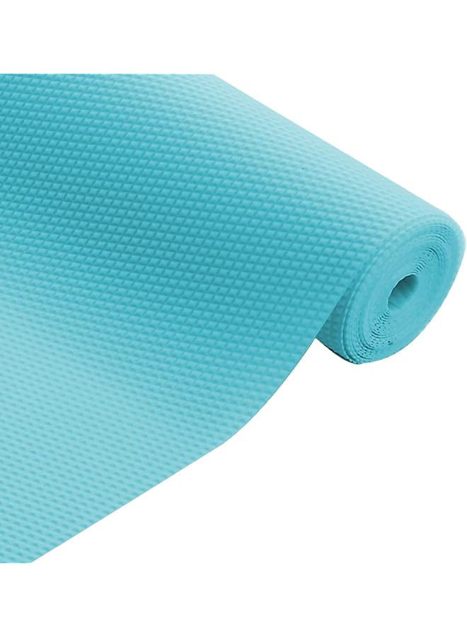 Kuber Industries Shelf Liner Kitchen Cabinet Mat Reversable Non Slip Drawer Shelf Liner Washable Mats For Bathroom Shelves Shoe Rack Waterproof Roll 5 Mtr Royal Blue - Image 1