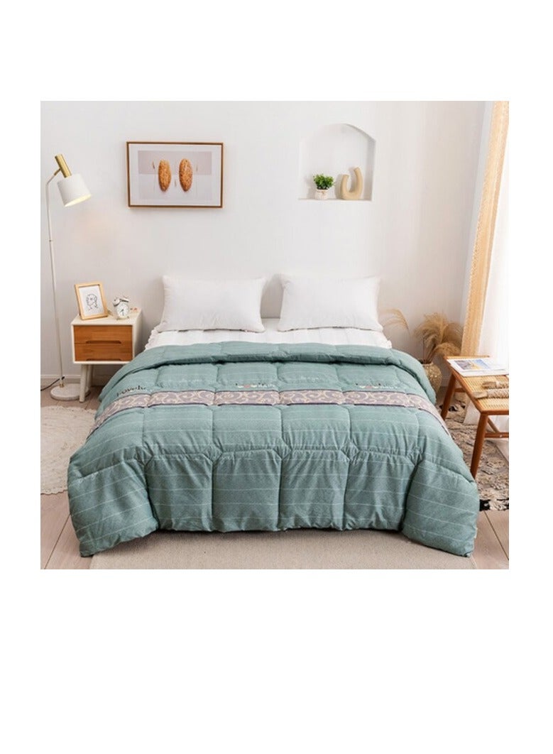 بروماس لحاف مقاس كوين متعدد الألوان (210x230 سم) أخضر سبرينج - Image 2