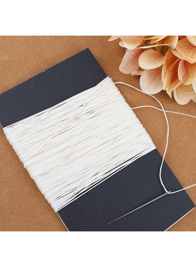 Lineco, Binding Thread 50 Yards, Acid-Free, for Bookbinding Hand Sewing, Beige - Image 4