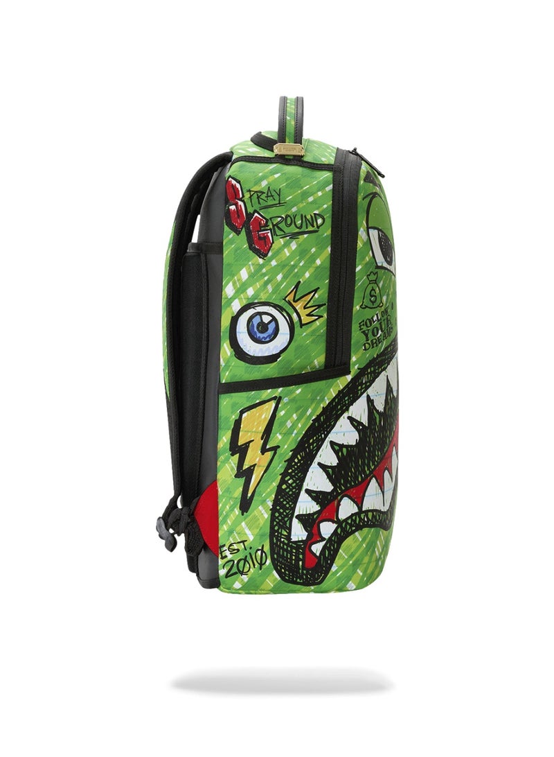 SPRAYGROUND MONEY BEAR DOODLE DLXSV BACKPACK - Image 3