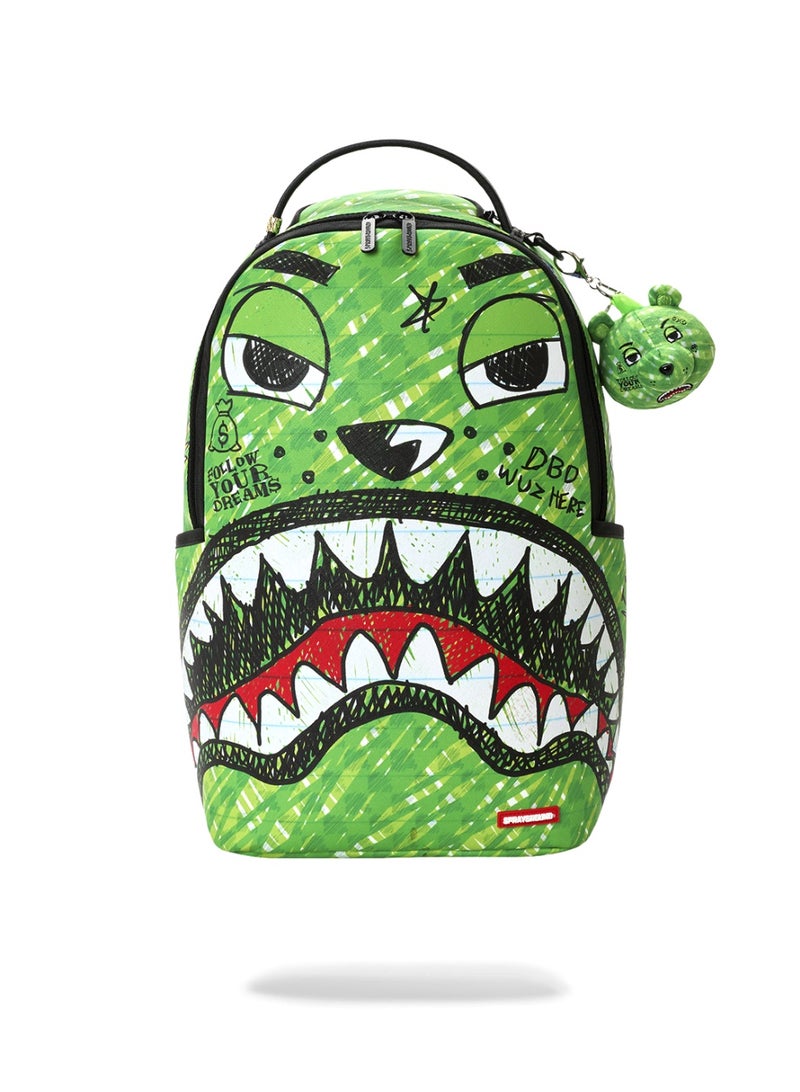 SPRAYGROUND MONEY BEAR DOODLE DLXSV BACKPACK - Image 1